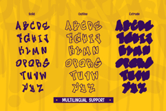 Edge Bolt | 3D Shadowed Graffiti Webfont for Bold Urban Idea Product Image 3