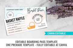 Raffle Event Ticket Printable Template Product Image 6
