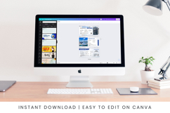 Cruise Canva Surprise Trip Ticket Editable Template Product Image 5