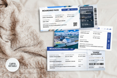 Cruise Canva Surprise Trip Ticket Editable Template Product Image 9