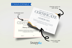 Employee of the Year Appreciation Certificate Canva Template Product Image 10