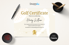 Golf Team Awards Certificates Printable Custom Templates Product Image 8