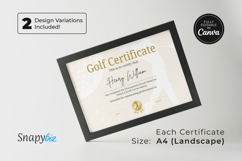 Golf Team Awards Certificates Printable Custom Templates Product Image 6