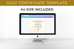 Golf Team Awards Certificates Printable Custom Templates Product Image 4