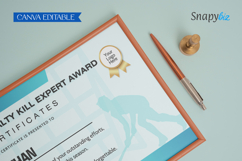Printable Hockey Award Certificate Canva Template Bundle Product Image 10