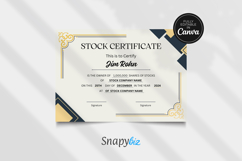 Certificate of Stock Custom Printable Templates Product Image 9