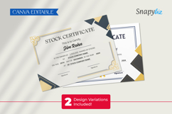 Certificate of Stock Custom Printable Templates Product Image 7