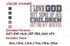 Pes Embroidery File, Religious Embroidery, Jesus Design Product Image 1