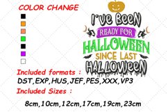 Fall Embroidery, Cute Fall, Funny Halloween Gift Product Image 1