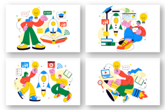 10 EdTech Startup Illustration Product Image 2