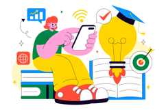 10 EdTech Startup Illustration Product Image 4