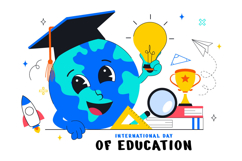 11 International Day of Education Illustration Product Image 5