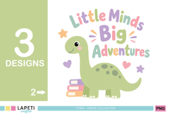 Child-friendly dinosaur artwork for teacher appreciation shirts and educational teams