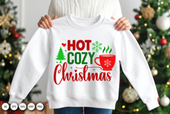 Hot Cozy Christmas SVG - Warm Holiday Vibes Design Product Image 5