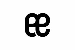 EE logo design vector template Product Image 1
