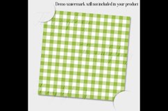 24 Seamless Greenery Plaid Digital Papers, Tartan, Gingham Product Image 6