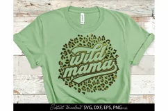 Wild Mama PNG Sublimation Leopard Print | Wild Mama SVG Product Image 6