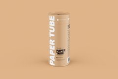 Closed Paper Tube Mockup 103x240mm Product Image 11