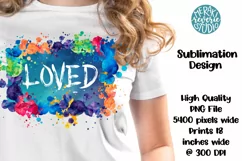 Christian PNG | Love Sublimation Design Product Image 1