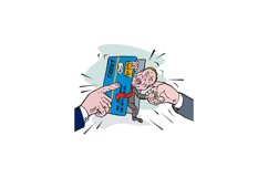 Credit Card Crunch Man Product Image 1