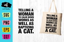 Tote Bag Quote SVG Product Image 1