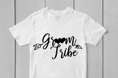 Groom Tribe - Weddings SVG EPS DXF PNG Cutting Files Product Image 2