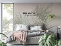 Wall mockup - Wallpaper mockup Product Image 7