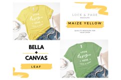 Mockup TShirt Bundle Bella Canvas 3001 T-Shirt Flat Lay Product Image 2
