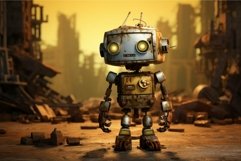 Lonely robot in a post-apocalyptic world Product Image 1
