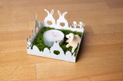 Easter Tray SVG | Paper Cut SVG | Easter Candle Holder Product Image 7