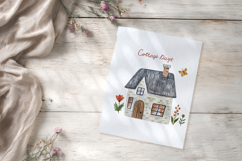 Country Cottage Charm Watercolor Clipart Collection Product Image 13