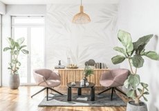Wall mockup - Wallpaper mockup - Living room scene Product Image 2