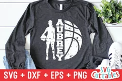 Basketball SVG | Girls Basketball Template | Shirt Design Product Image 1