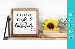 Funny Kitchen SVG / Homemade SVG / Kitchen SVG Product Image 1