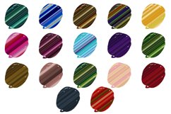 51 Striped Sublimation Shapes Product Image 4