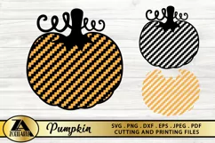 Pumpkin SVG PNG EPS DXF Pumpkin Clipart Thanksgiving Pumpkin Product Image 2