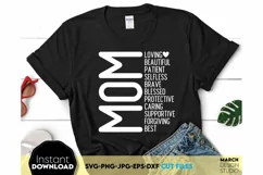 Mothers Day svg - Mom Inspiration Svg - Mom Shirt Svgs Product Image 1
