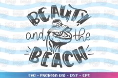 Summer svg Beauty and the beach clipart Product Image 2