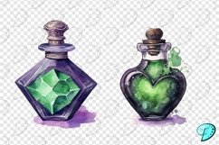 Eerie Elixirs Watercolor Illustrations Product Image 3