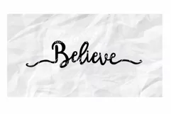 Believe Svg, Christmas Sign svg, Believe Sign Svg Product Image 1