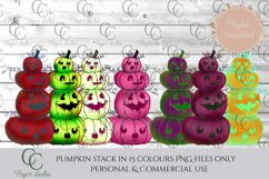 Halloween Pumpkin stack - 15 different colors Product Image 2