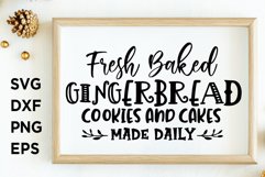 Fresh Bake Gingerbread SVG Product Image 1