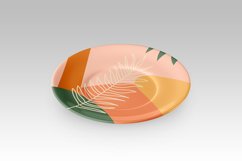 White plate, mock-up. Product Image 5