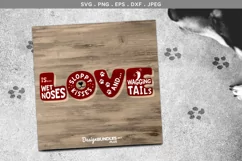 Love is... wet noses, sloppy kisses and wagging tails Product Image 1