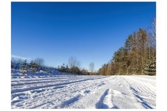 road in winter time Product Image 1