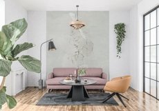 Wall mockup - Wallpaper mockup - Living room Product Image 2