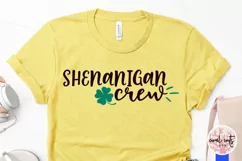 Shenanigan crew - St. Patrick's Day SVG EPS DXF PNG Product Image 3