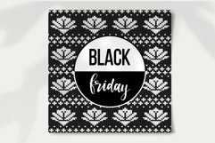 Black Friday Typography. Black Friday Print. Vector Pattern. Product Image 2