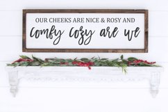 Our Cheeks Are Nice and Rosy SVG DXF PNG Cut File Product Image 1