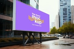 Billboard Sign Mockup Template Product Image 1